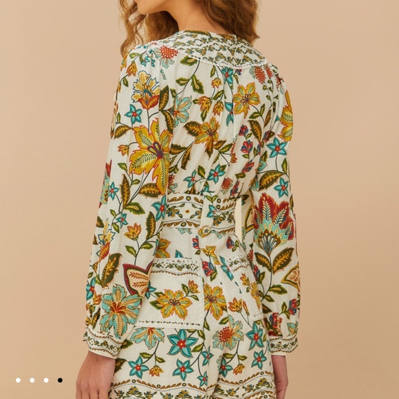 NWT Farm Rio Romper Jumper- M - Picture 4 of 5